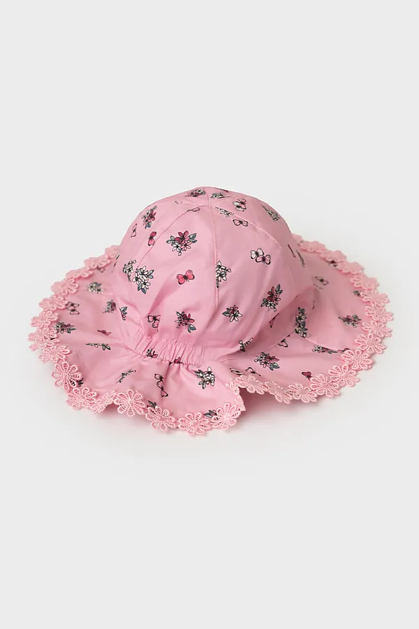 Панама детская текстильная для девочек PLAYTODAY, разноцветный - фото 2