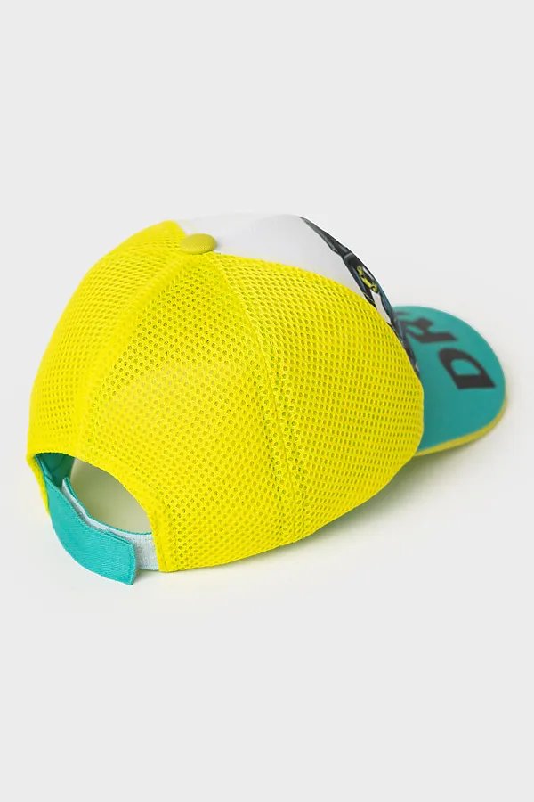 Кепка текстильная для мальчиков PLAYTODAY, белый,светло-зеленый,бирюзовый - фото 2