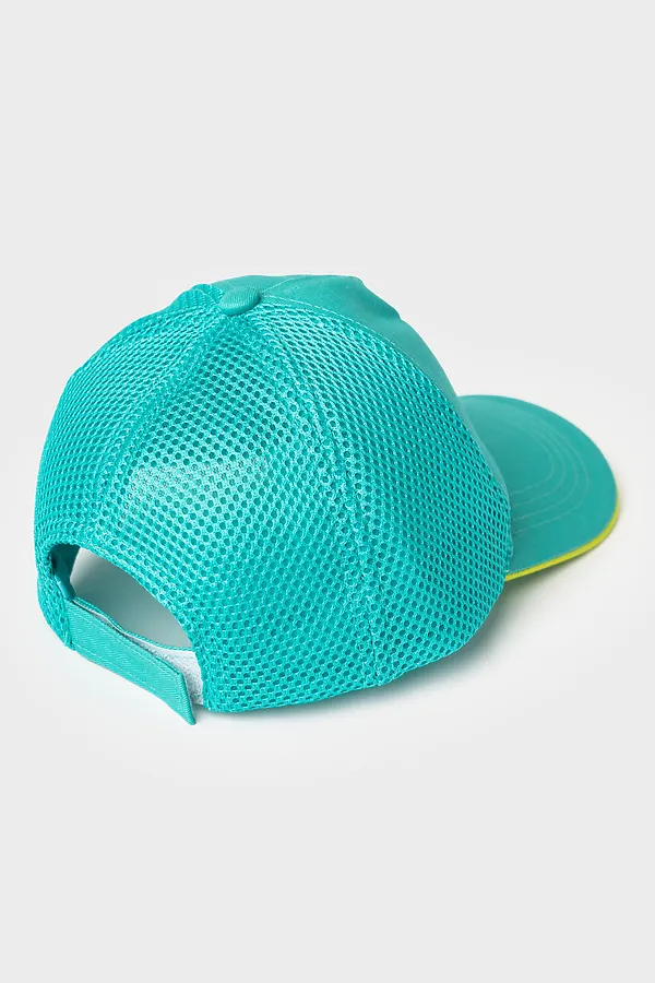 Кепка текстильная для мальчиков PLAYTODAY, бирюзовый - фото 2