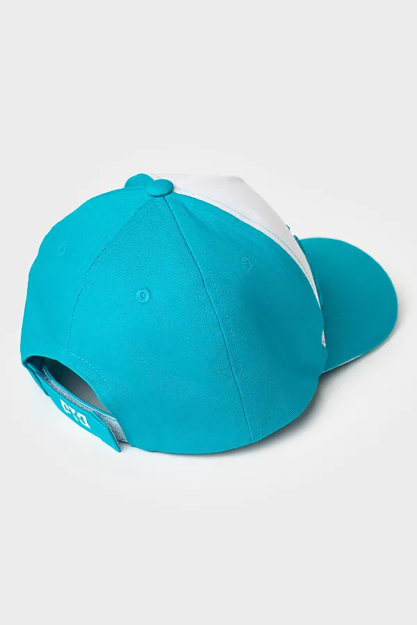 Кепка текстильная для мальчиков PLAYTODAY, белый,ярко-синий - фото 2