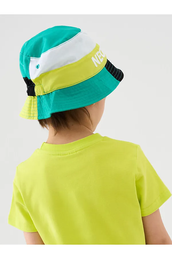 Панама текстильная для мальчиков PLAYTODAY, разноцветный - фото 2