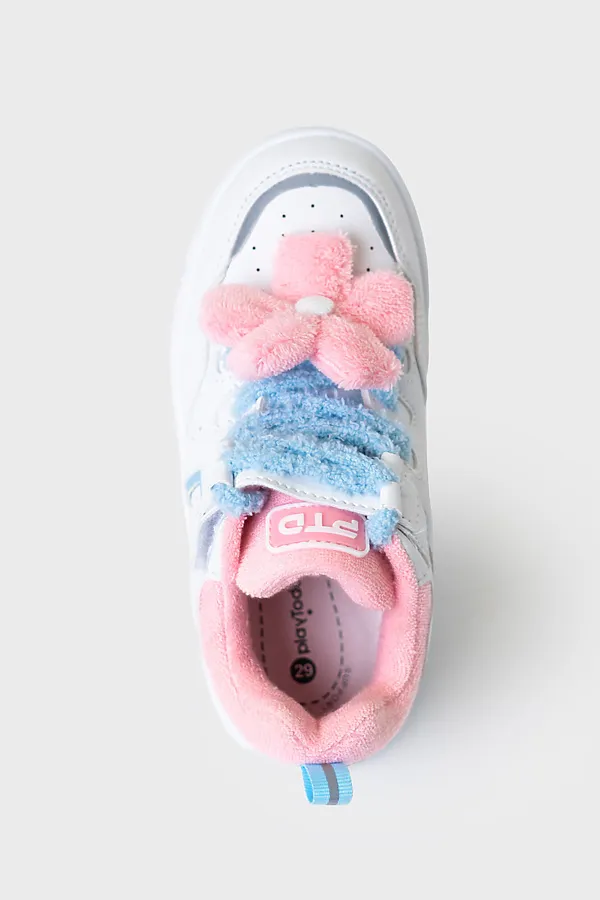 Полуботинки для девочек PLAYTODAY, разноцветный - фото 2