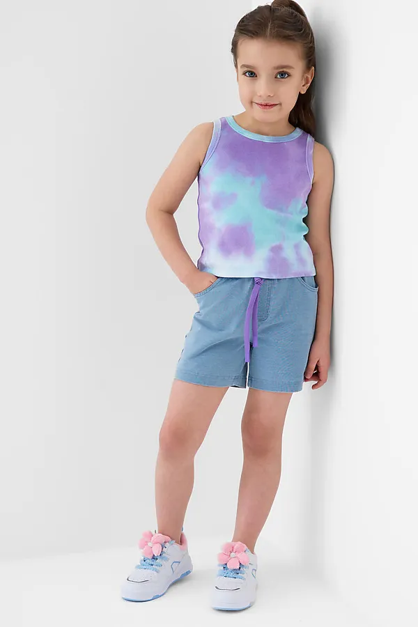 Полуботинки для девочек PLAYTODAY, разноцветный - фото 2