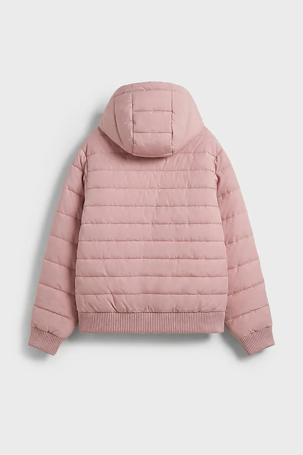 Куртка текстильная с полиуретановым покрытием для девочек PLAYTODAY, светло-розовый - фото 2