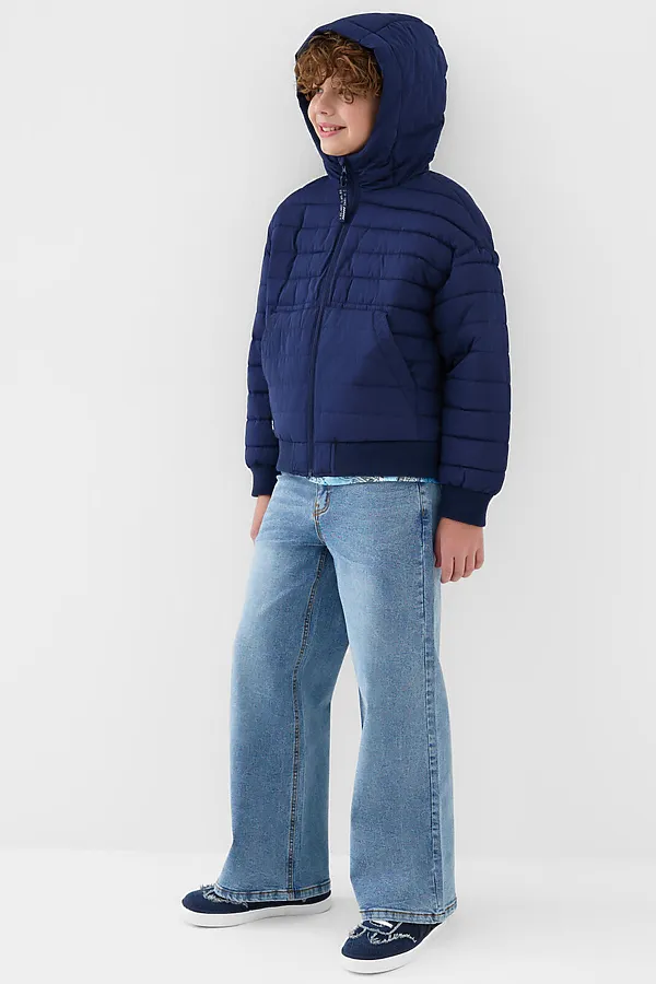 Куртка текстильная с полиуретановым покрытием для мальчиков PLAYTODAY, тёмно-синий - фото 2