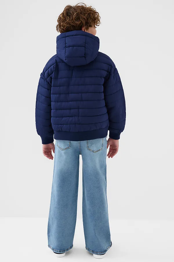 Куртка текстильная с полиуретановым покрытием для мальчиков PLAYTODAY, тёмно-синий - фото 2