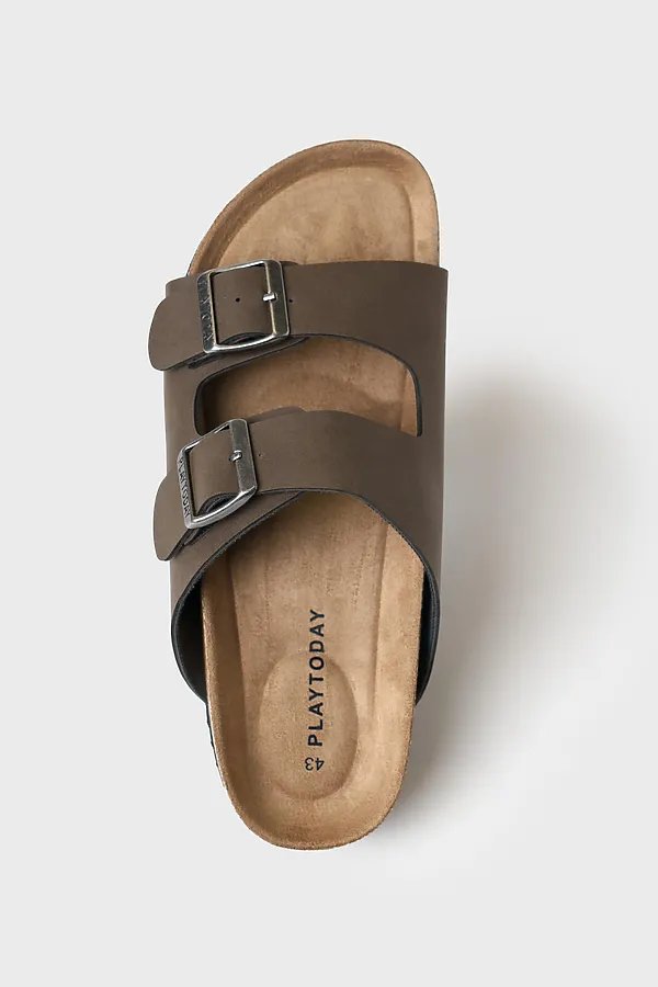 Сандалии мужские PLAYTODAY, хаки - фото 2