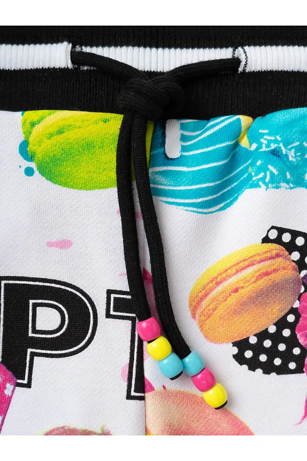 Комплект трикотажный для девочек: толстовка, брюки PLAYTODAY, разноцветный - фото 2