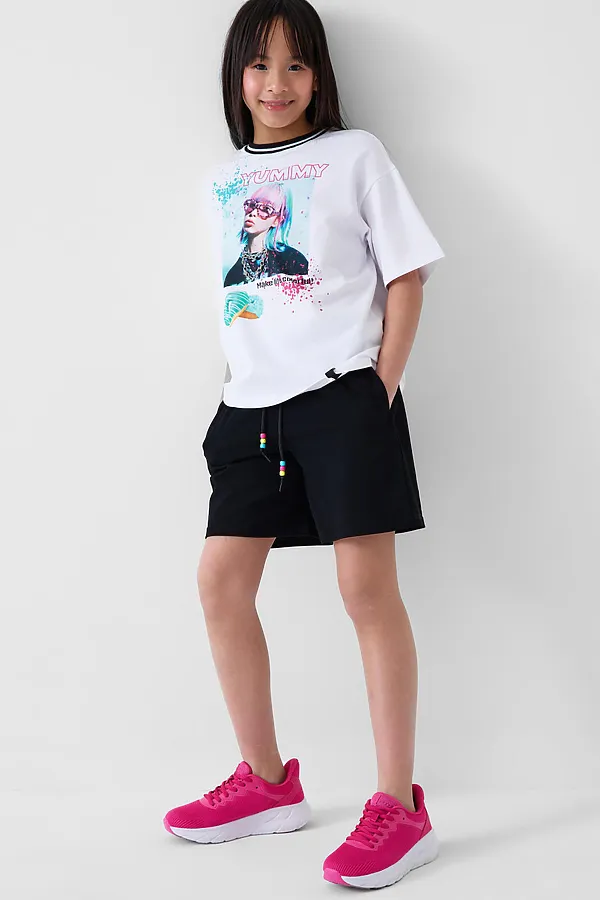 Полуботинки для девочек PLAYTODAY, фуксия - фото 2