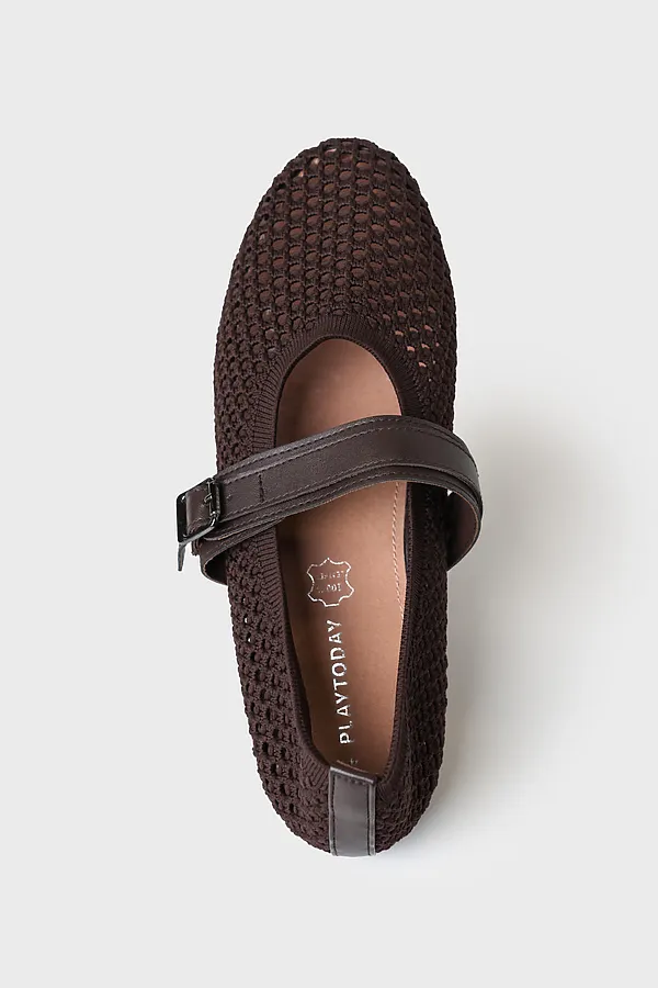Туфли женские PLAYTODAY, коричневый - фото 2