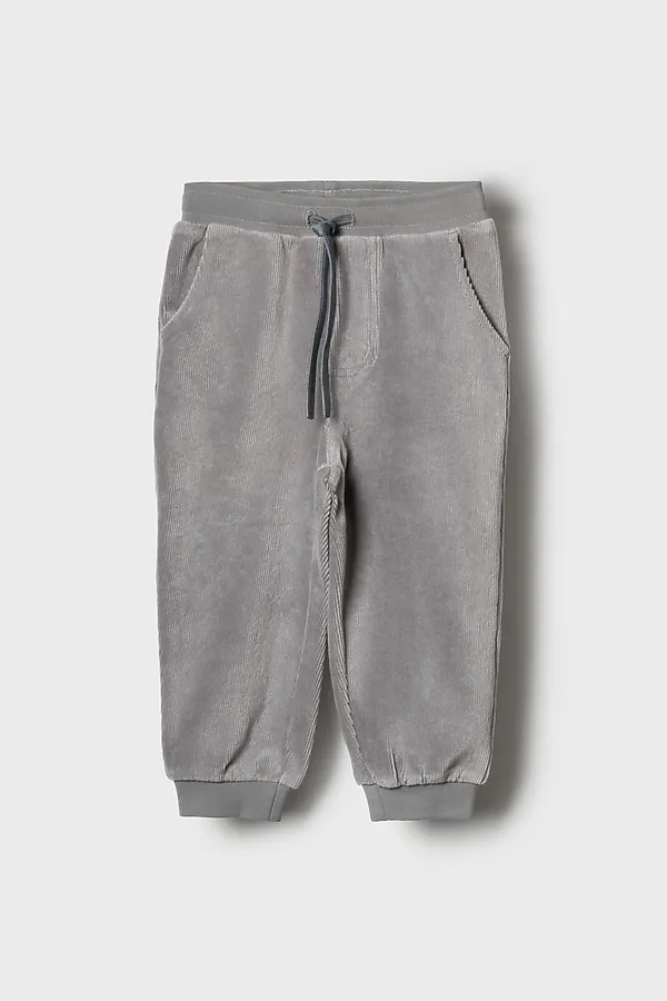 Брюки детские трикотажные для мальчиков PLAYTODAY, серый - фото 2
