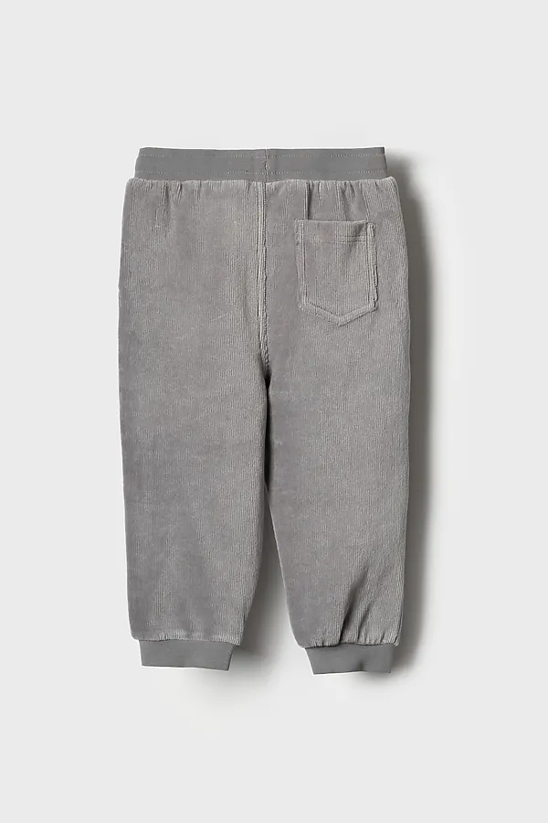 Брюки детские трикотажные для мальчиков PLAYTODAY, серый - фото 2