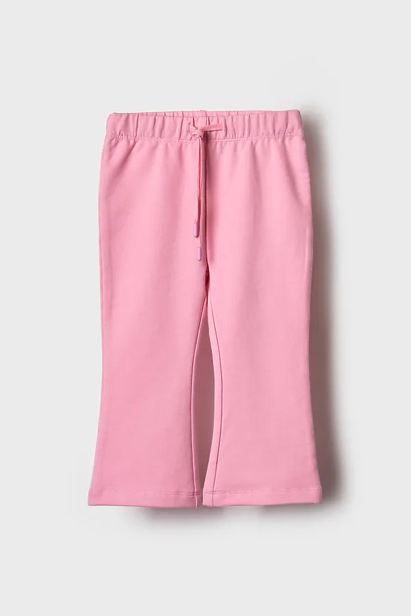Брюки детские трикотажные для девочек PLAYTODAY, розовый - фото 2