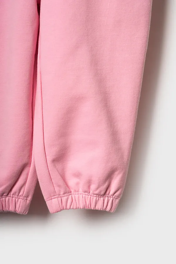 Полукомбинезон детский трикотажный для девочек PLAYTODAY, розовый - фото 2