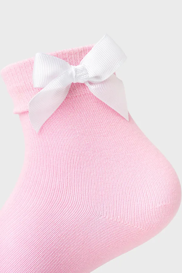 Носки трикотажные для девочек, 5 пар в комплекте PLAYTODAY, разноцветный - фото 2