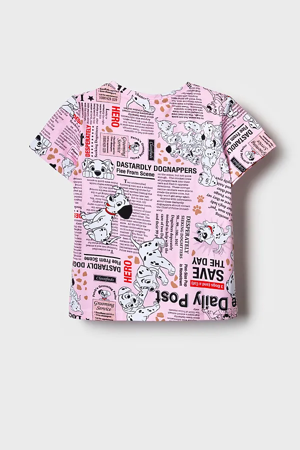 Фуфайка трикотажная для девочек (футболка) PLAYTODAY, разноцветный - фото 2