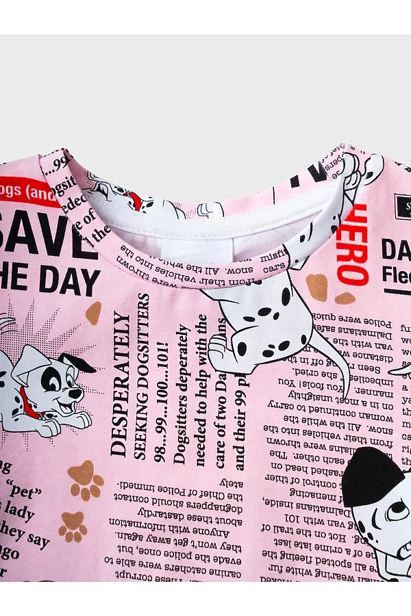 Фуфайка трикотажная для девочек (футболка) PLAYTODAY, разноцветный - фото 2