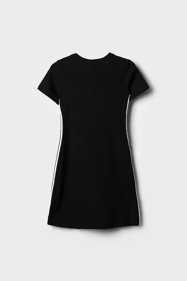 Платье трикотажное для девочек PLAYTODAY, черный - фото 2