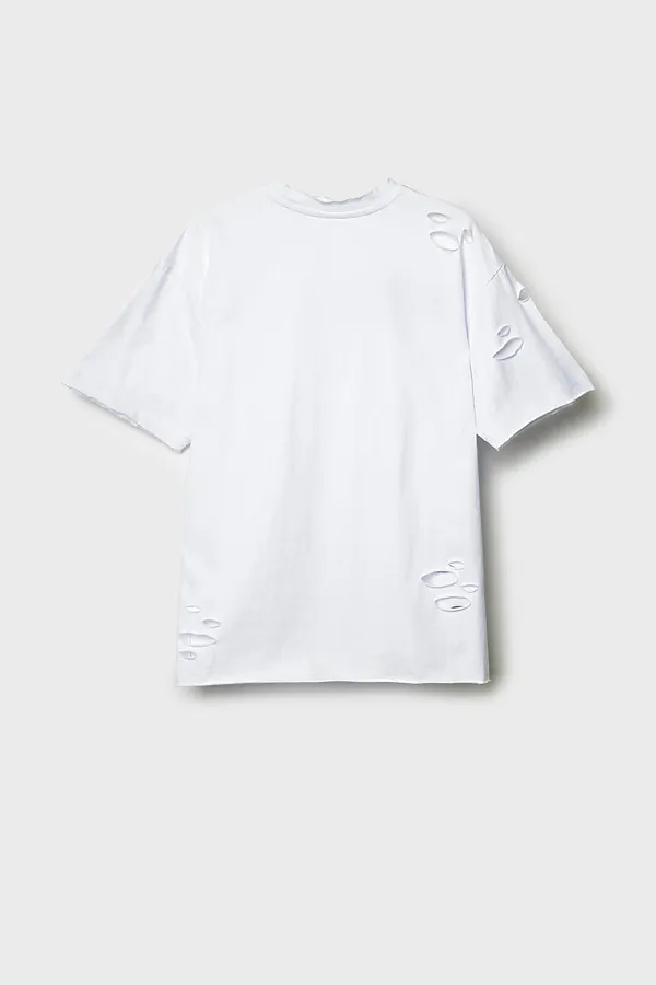 Фуфайка трикотажная для мальчиков (футболка) PLAYTODAY, белый - фото 2