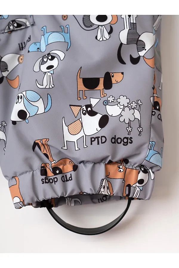 Комбинезон детский текстильный с полиуретановым покрытием для мальчиков PLAYTODAY, разноцветный - фото 2