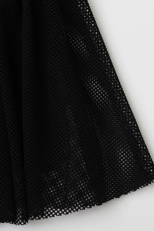 Юбка-легинсы трикотажные для девочек PLAYTODAY, черный - фото 2