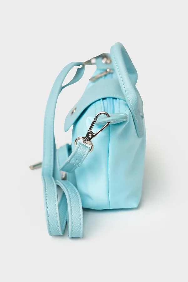 Сумка с брелоком для девочек PLAYTODAY, голубой - фото 2