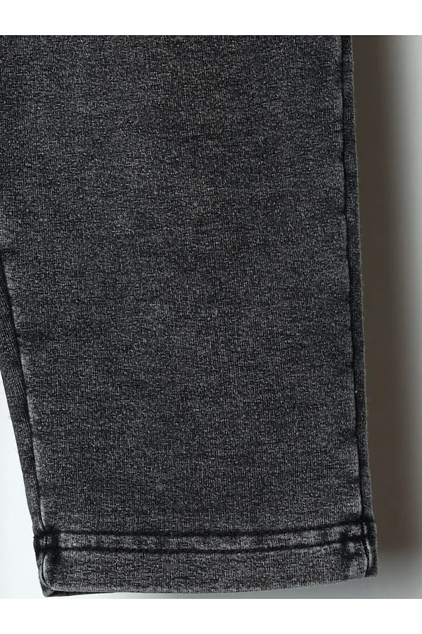 Брюки детские трикотажные для мальчиков PLAYTODAY, черный - фото 2