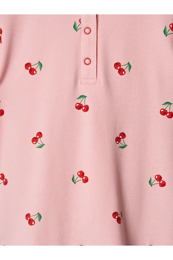 Платье трикотажное для девочек PLAYTODAY, разноцветный - фото 2