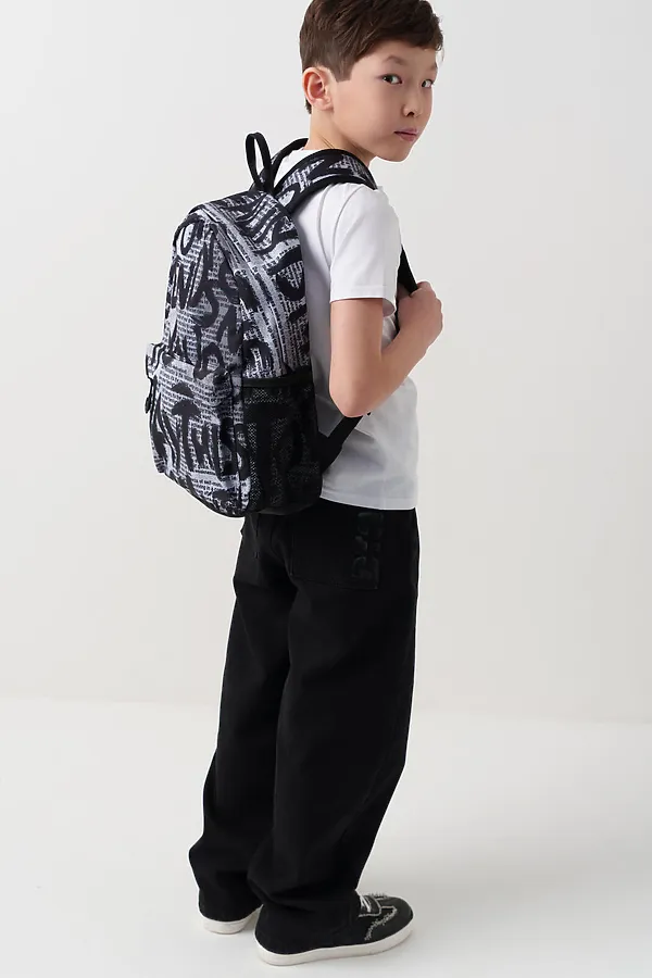 Рюкзак для мальчиков PLAYTODAY, черный,серый - фото 2