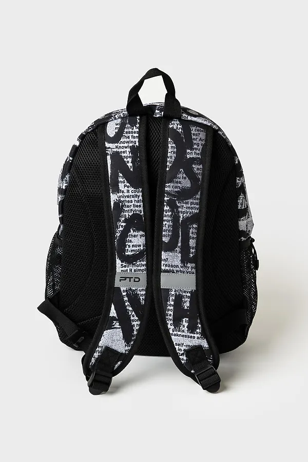 Рюкзак для мальчиков PLAYTODAY, черный,серый - фото 2