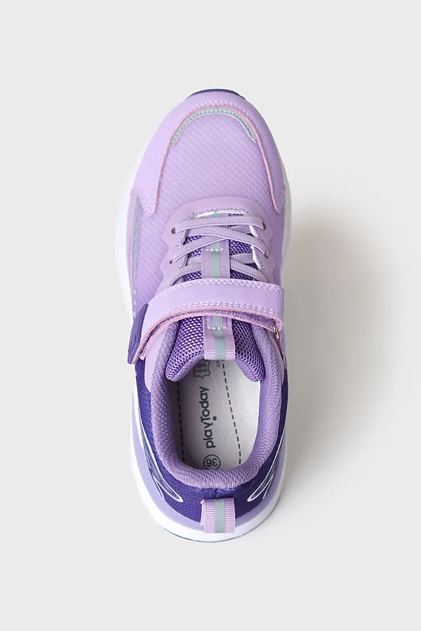 Полуботинки для девочек PLAYTODAY, сиреневый - фото 2