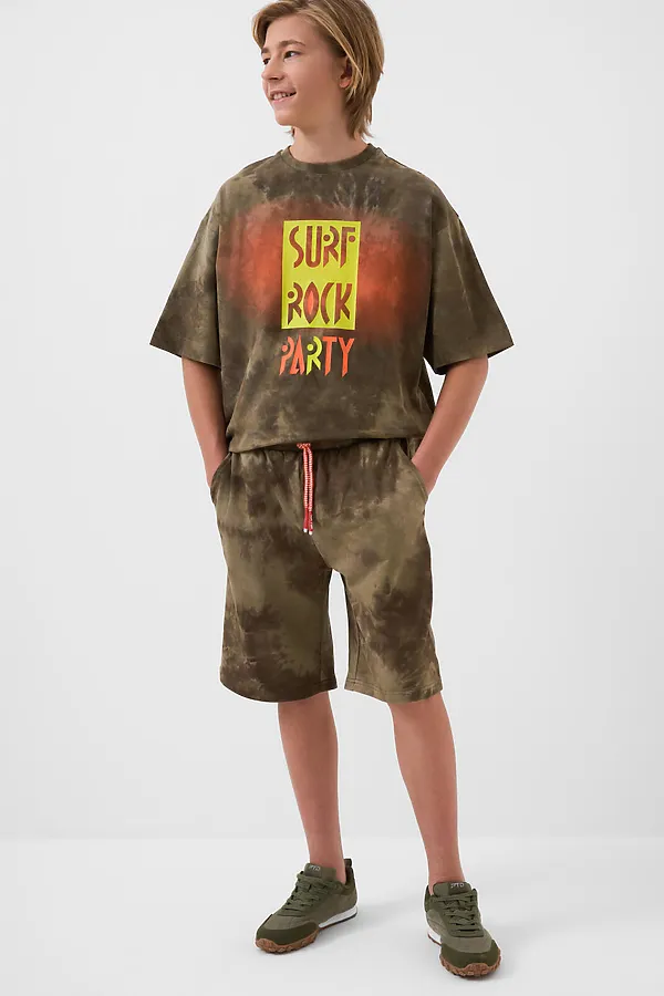 Полуботинки для мальчиков PLAYTODAY, хаки - фото 2