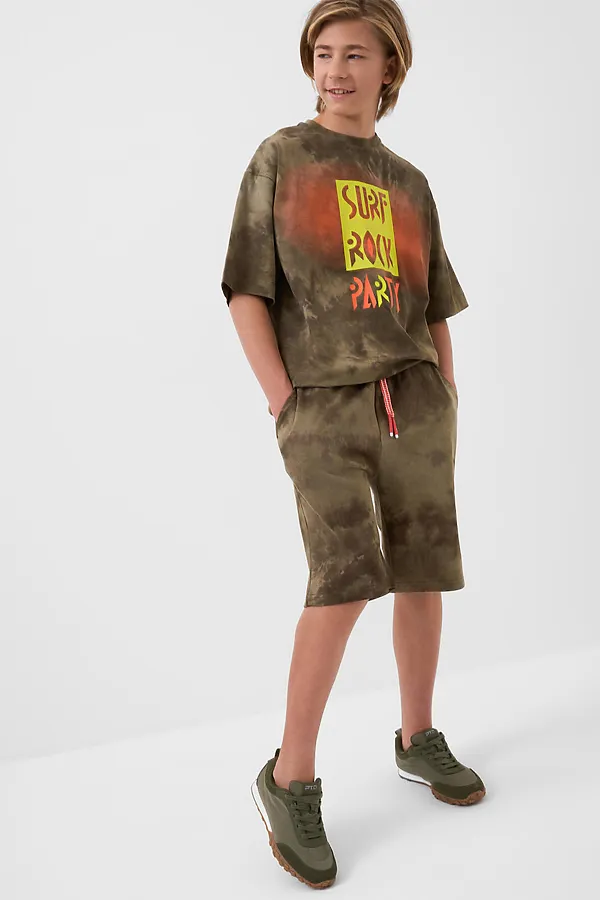 Полуботинки для мальчиков PLAYTODAY, хаки - фото 2