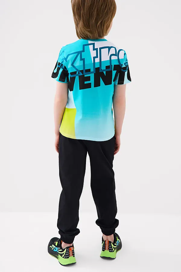 Полуботинки для мальчиков PLAYTODAY, черный - фото 2