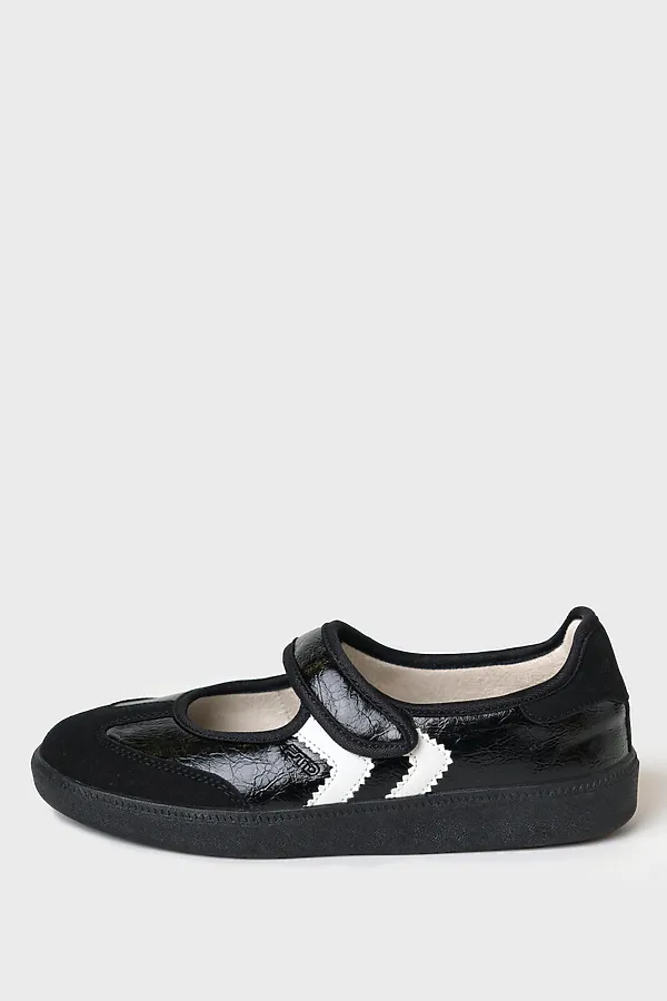 Туфли для девочек PLAYTODAY, черный,белый - фото 2
