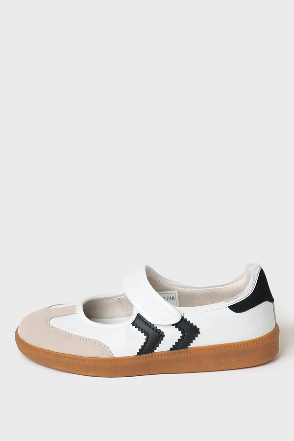 Туфли для девочек PLAYTODAY, белый,черный - фото 2