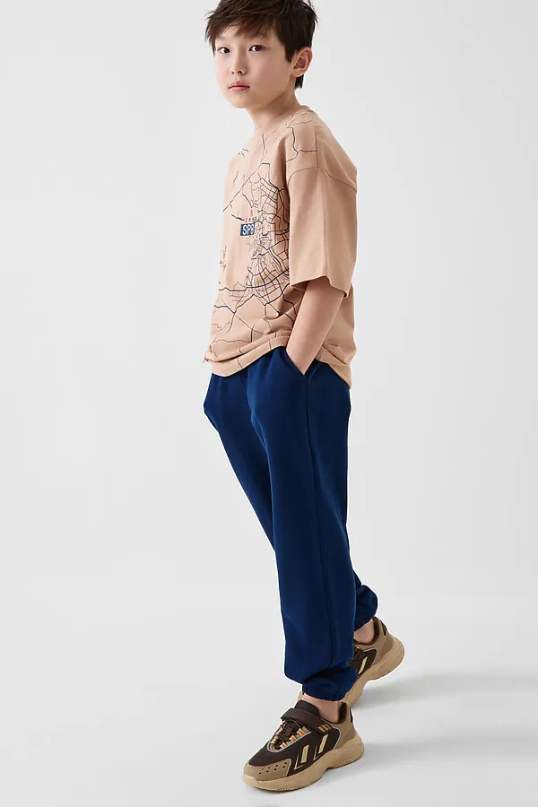 Полуботинки для мальчиков PLAYTODAY, коричневый - фото 2