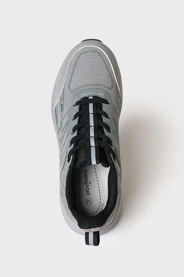 Полуботинки для мальчиков PLAYTODAY, серый - фото 2