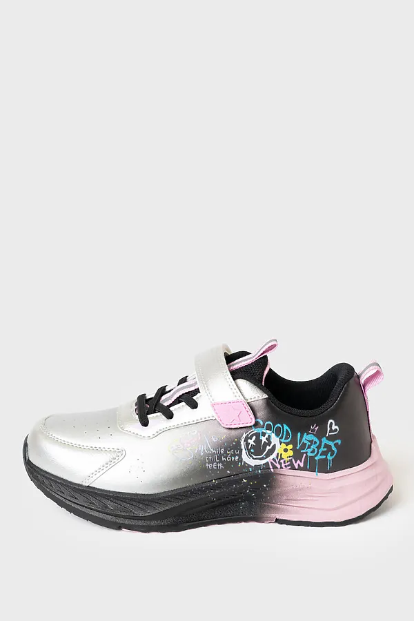 Полуботинки для девочек PLAYTODAY, разноцветный - фото 2