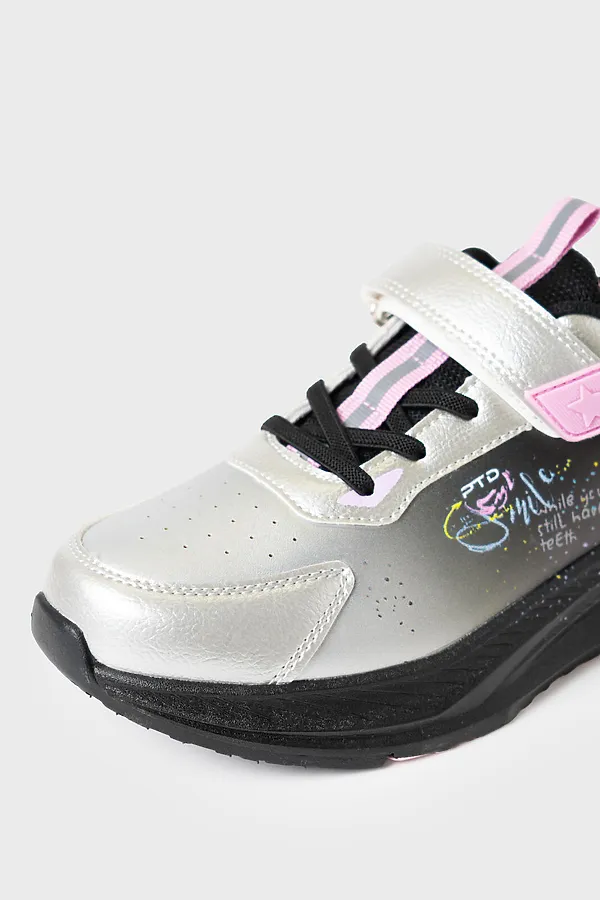 Полуботинки для девочек PLAYTODAY, разноцветный - фото 2