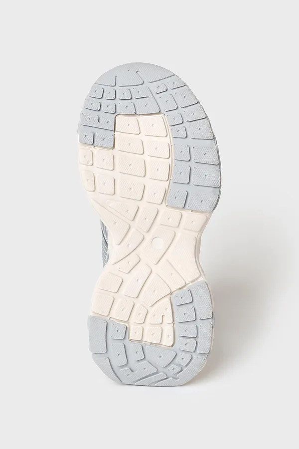 Полуботинки для девочек PLAYTODAY, белый,серебряный - фото 2