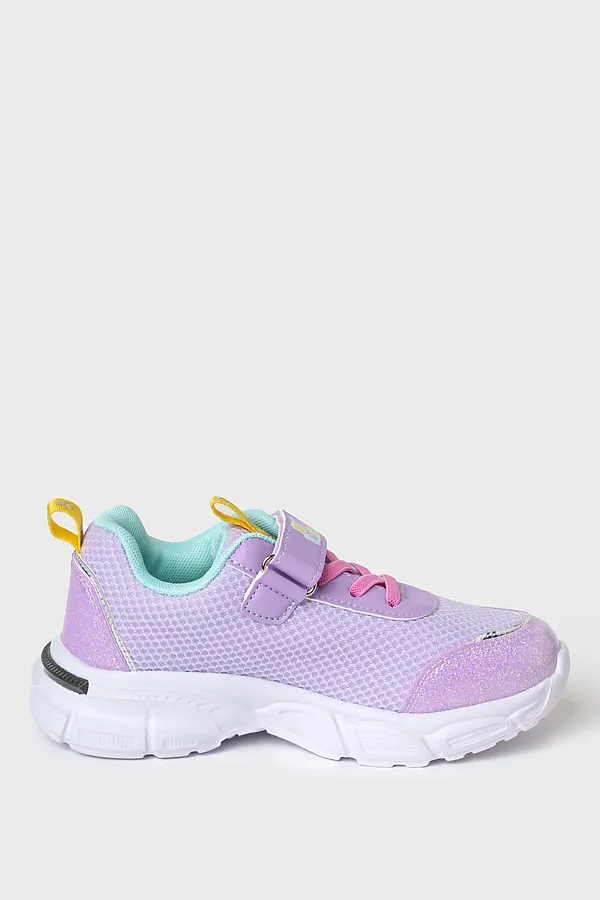 Полуботинки для девочек PLAYTODAY, фиолетовый,розовый - фото 2