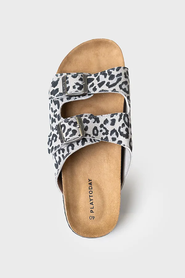 Туфли открытые женские PLAYTODAY, серый - фото 2