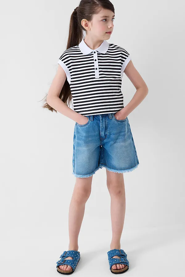 Туфли открытые для девочек PLAYTODAY, синий - фото 2