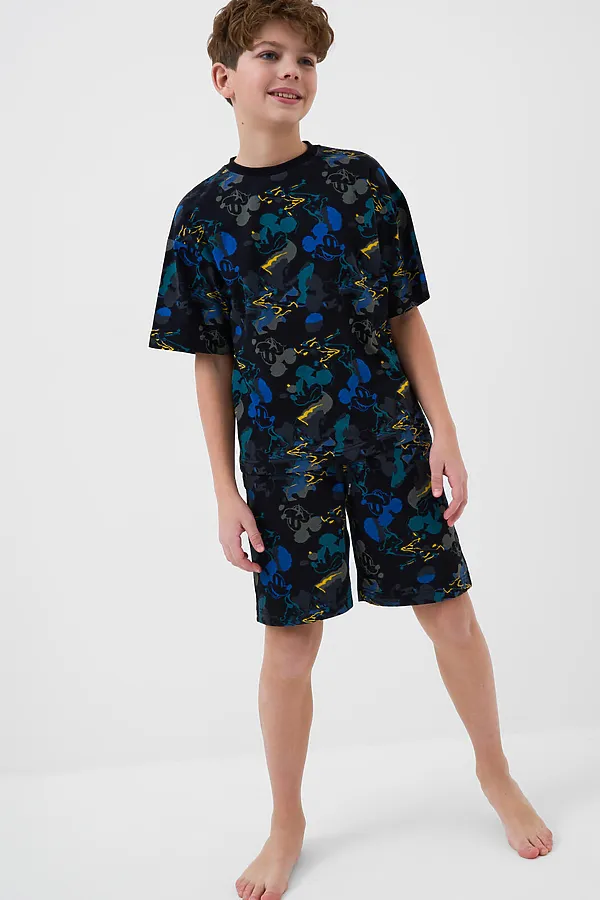 Пижама текстильная для мальчиков PLAYTODAY, разноцветный - фото 2