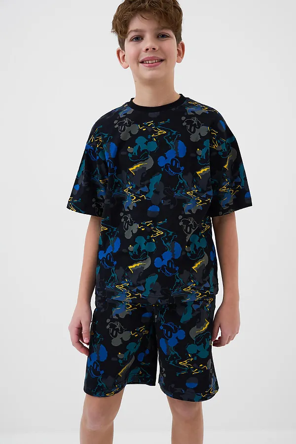Пижама текстильная для мальчиков PLAYTODAY, разноцветный - фото 2