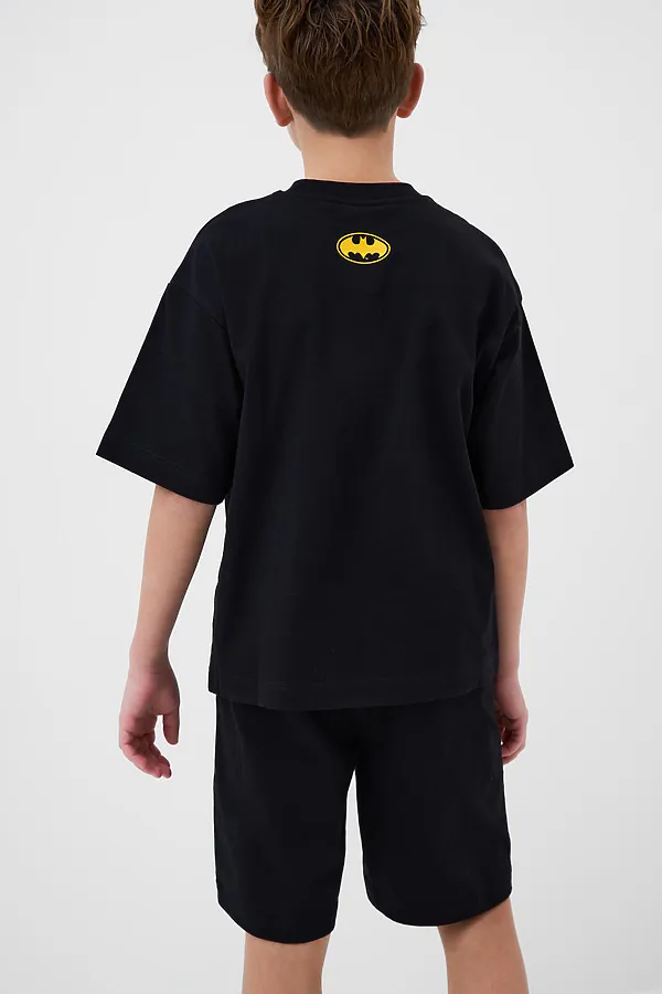 Пижама трикотажная для мальчиков PLAYTODAY, черный - фото 2