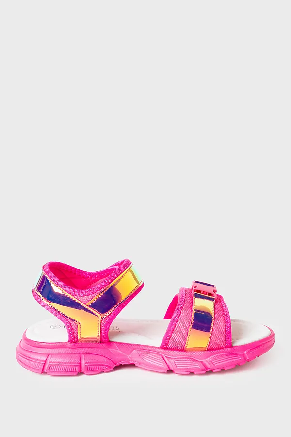 Туфли открытые для девочек PLAYTODAY, фуксия - фото 2
