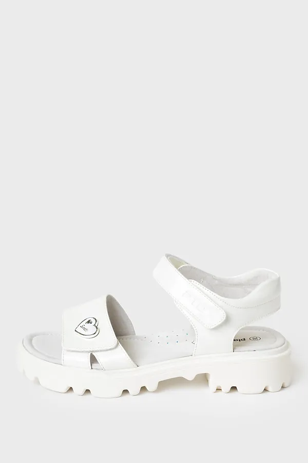 Туфли открытые для девочек PLAYTODAY, белый - фото 2