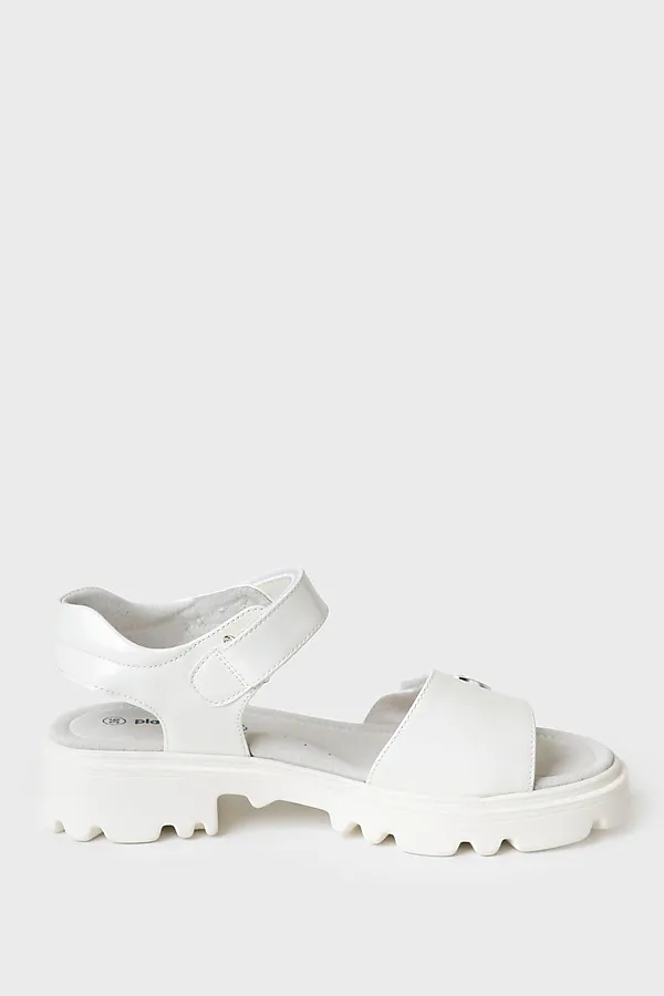 Туфли открытые для девочек PLAYTODAY, белый - фото 2